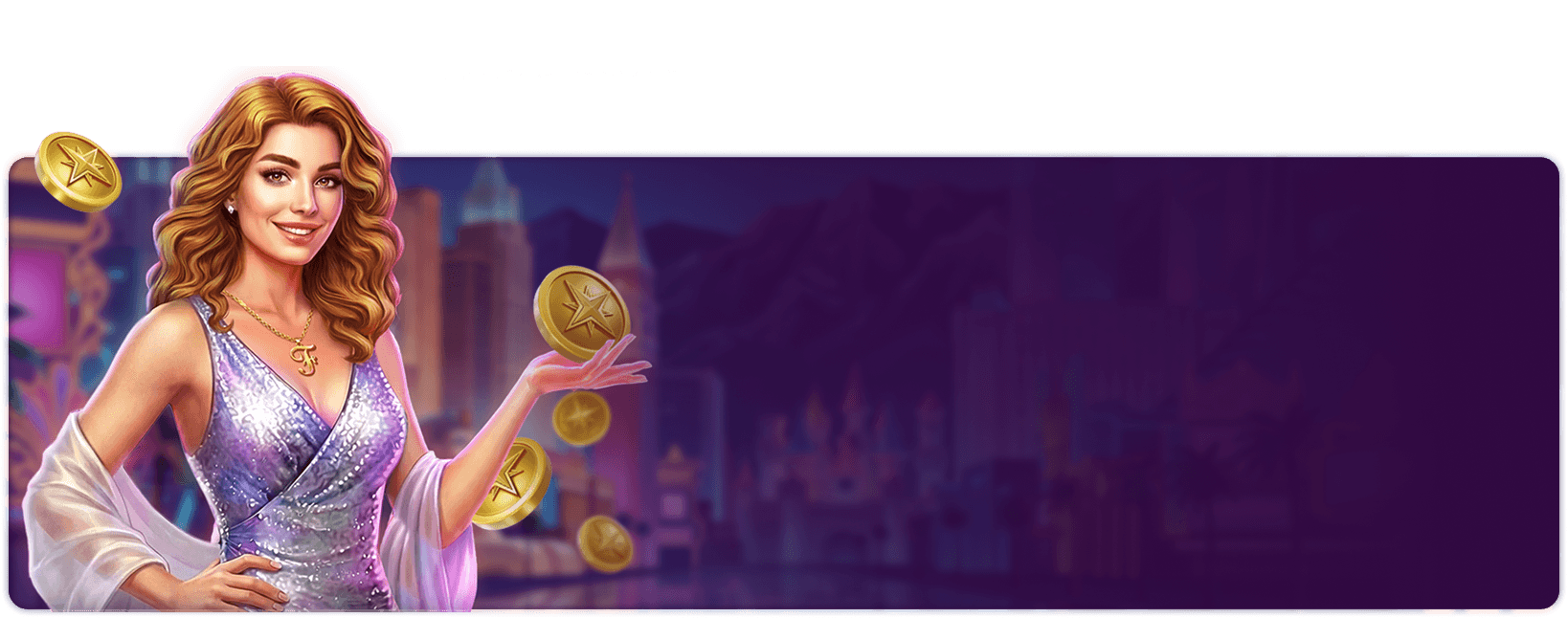 Fortune, host of Fortune's Ultimate Slots