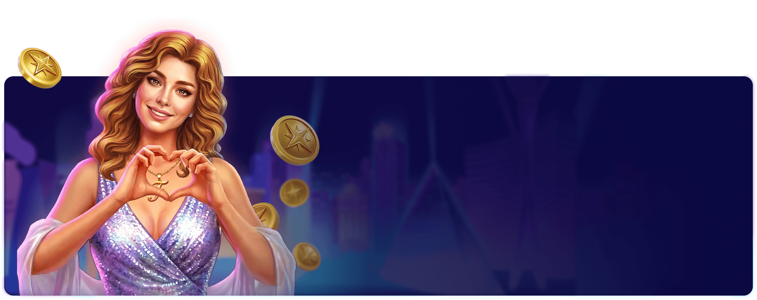 Fortune, host of Fortune's Ultimate Slots